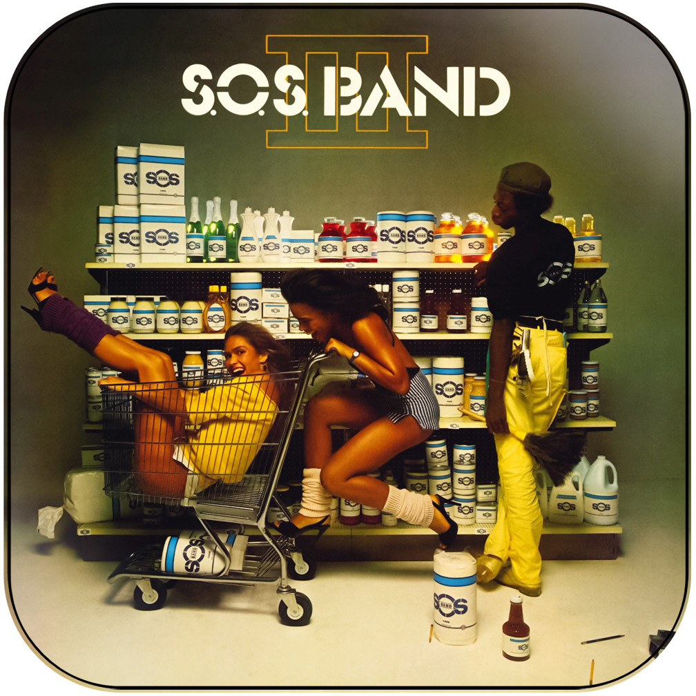 The SOS Band Sos Iii Album Cover Sticker