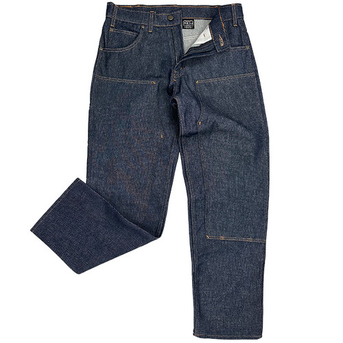 Prison Blues Double Knee Work Jeans w/o suspender buttons