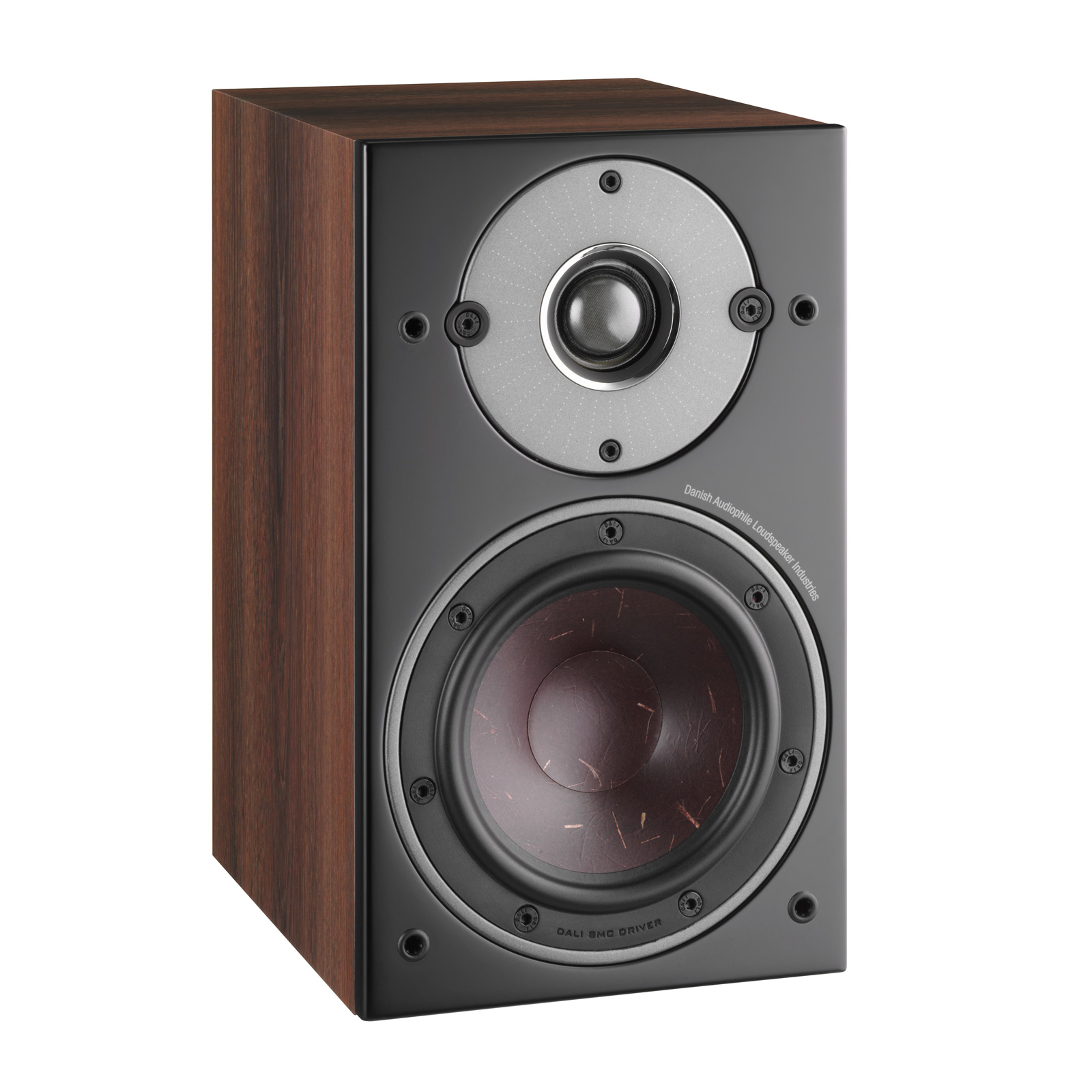 DALI OBERON 1 Bookshelf Speakers - Dark Walnut, Pair