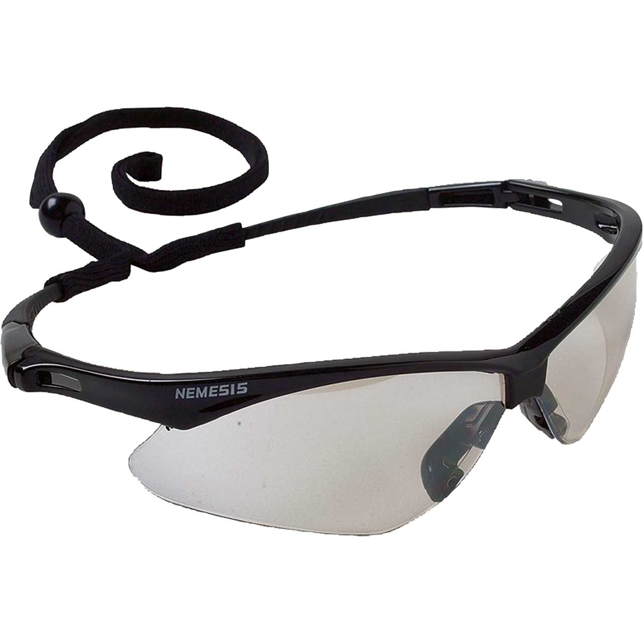 KleenGuard - Nemesis Clear Mirror Lens & Black Frame Safety