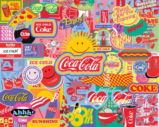 Coca-Cola Pop Art 1000pc - Board Game Barrister