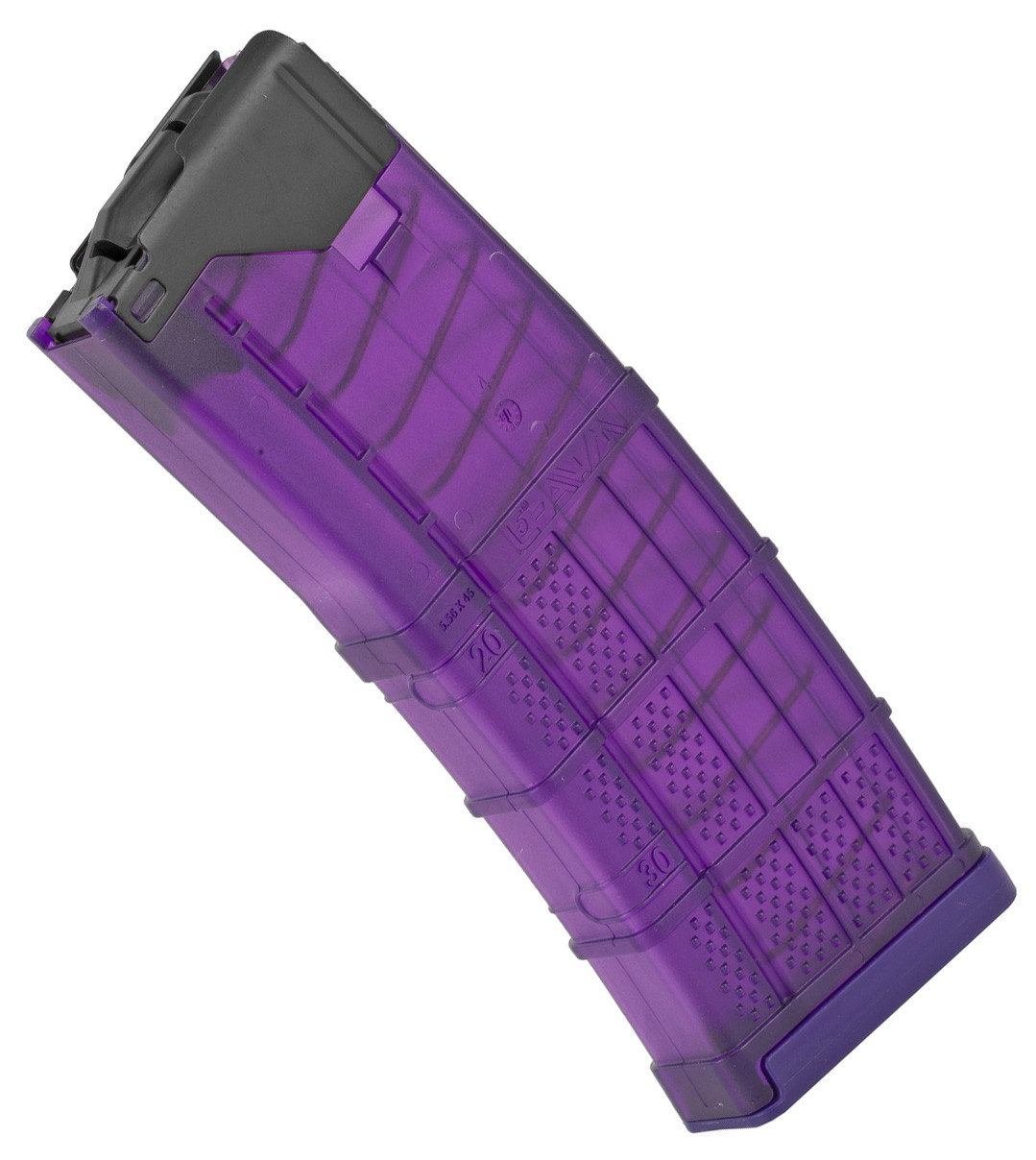 Lancer L5AWM 5.56mm 30-Round Translucent PURPLE Magazine