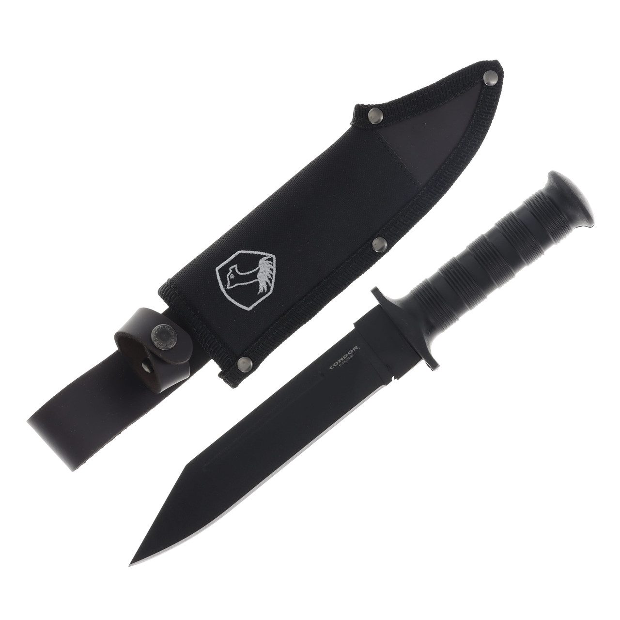 Condor Tool and Knife Darkxason Fixed Blade Knife 7.76in Black