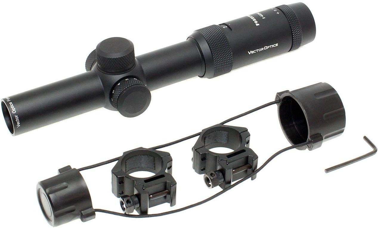 VECTOR OPTICS Forester 1-5x24 CQB Low Profile Scope - Airsoft Shop