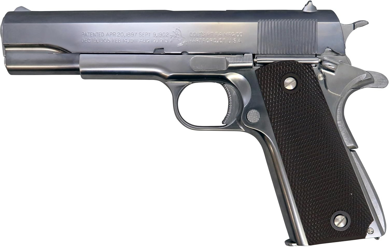 Marushin Government M1911A1 Silver ABS Model Gun Completed Product