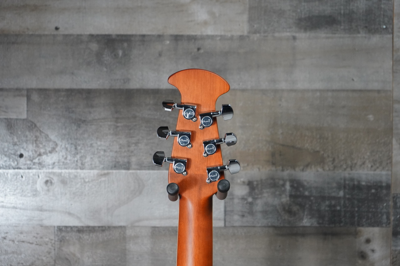 Ovation Celebrity Reverse Red Burst Mid Bowl Acoustic Guitar