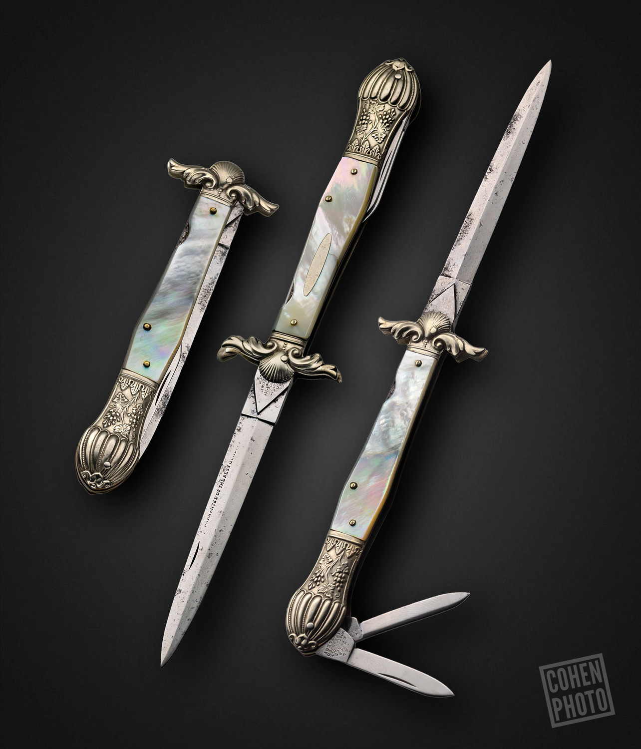 IXL, W. Crown R. George Wostenholm Improved Cutlery, Rare Pearl