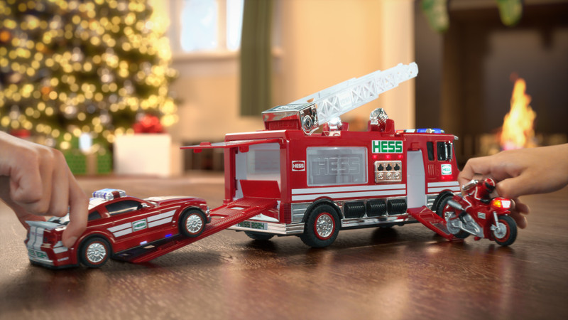 2024 - 60th Anniversary Fire Truck with Car and Motorcycle