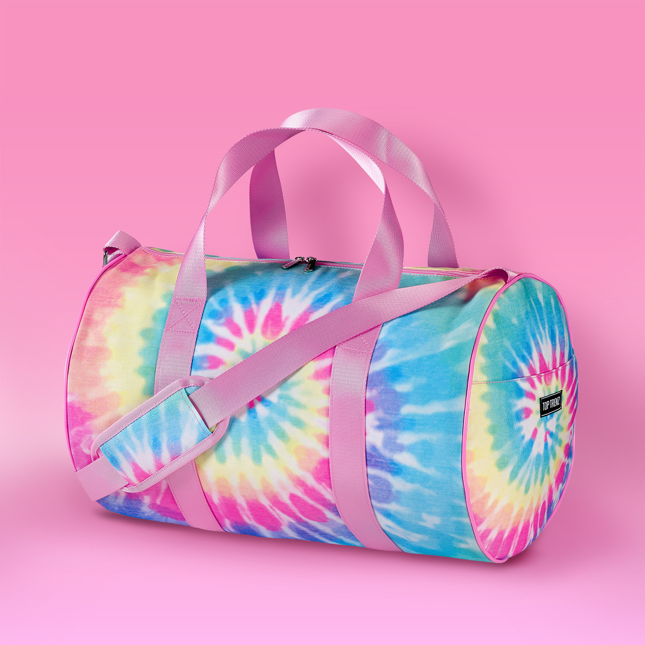 Hottest Pastel Delight Tie-Dye Canvas Duffle Bag