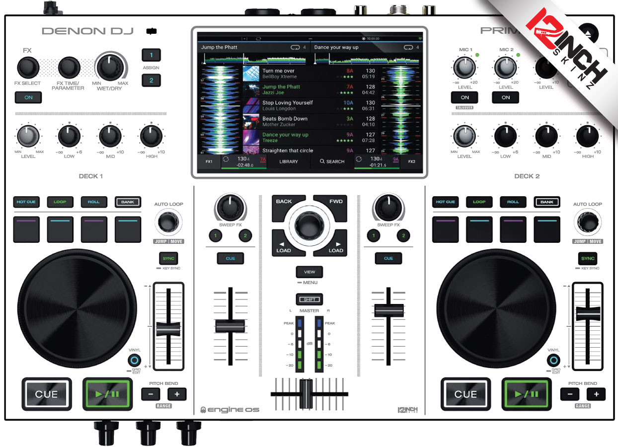 Denon Prime GO Skinz - Colors - 12inchSkinz