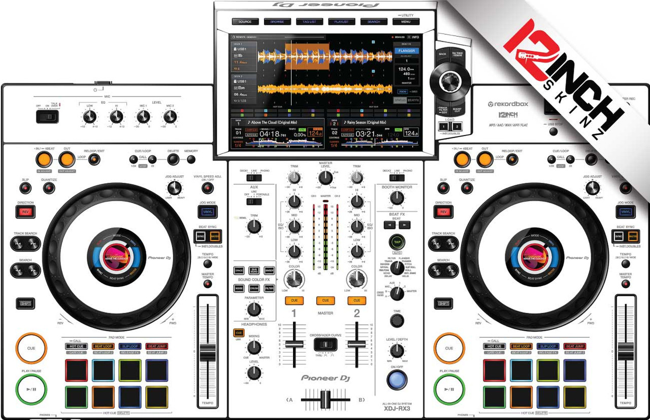 Pioneer XDJ-RX3 Skinz - Colors - 12inchSkinz