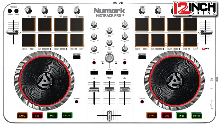 Numark Mixtrax Pro 2 Skinz - Colors - 12inchSkinz