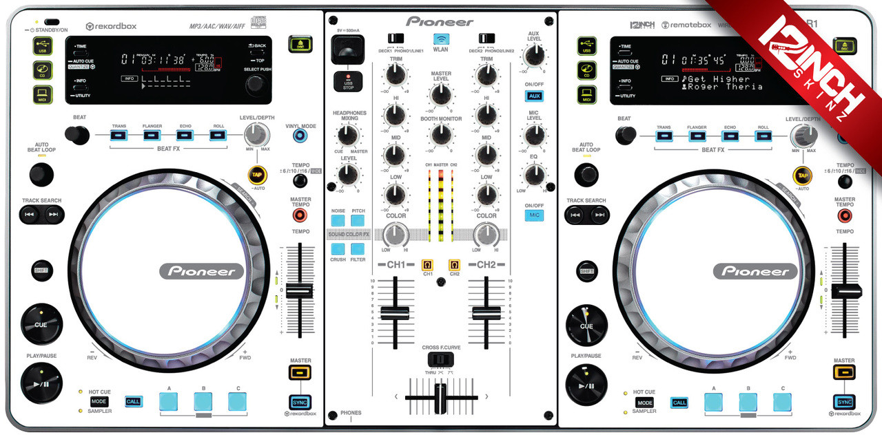 Pioneer XDJ-R1 Skinz - Colors - 12inchSkinz