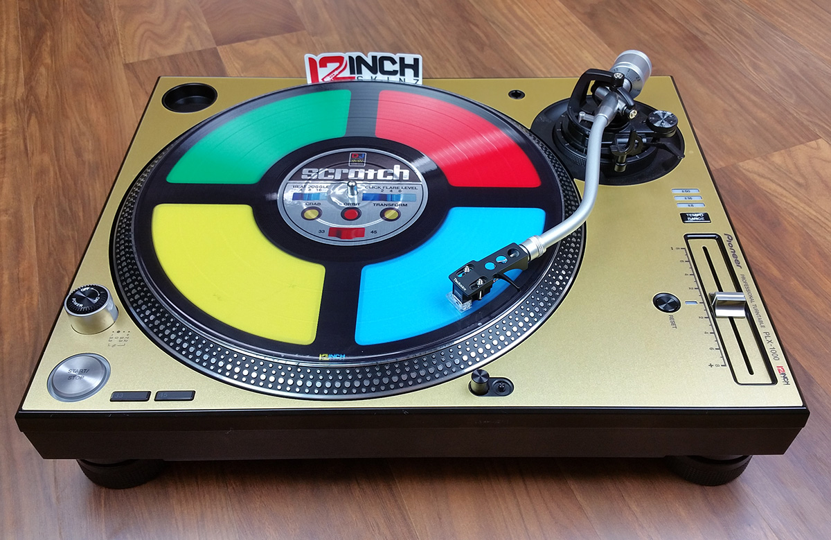 Pioneer PLX-1000 Adhesive Skinz (SINGLE) - Metallics - 12inchSkinz