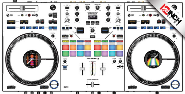 Pioneer DDJ-REV7 Skinz - Colors - 12inchSkinz