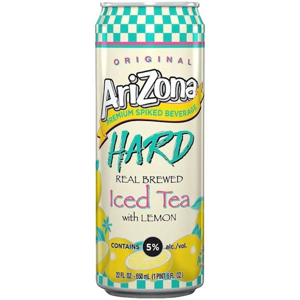 AriZona Hard Lemon Iced Tea 22oz Can | Liquorama