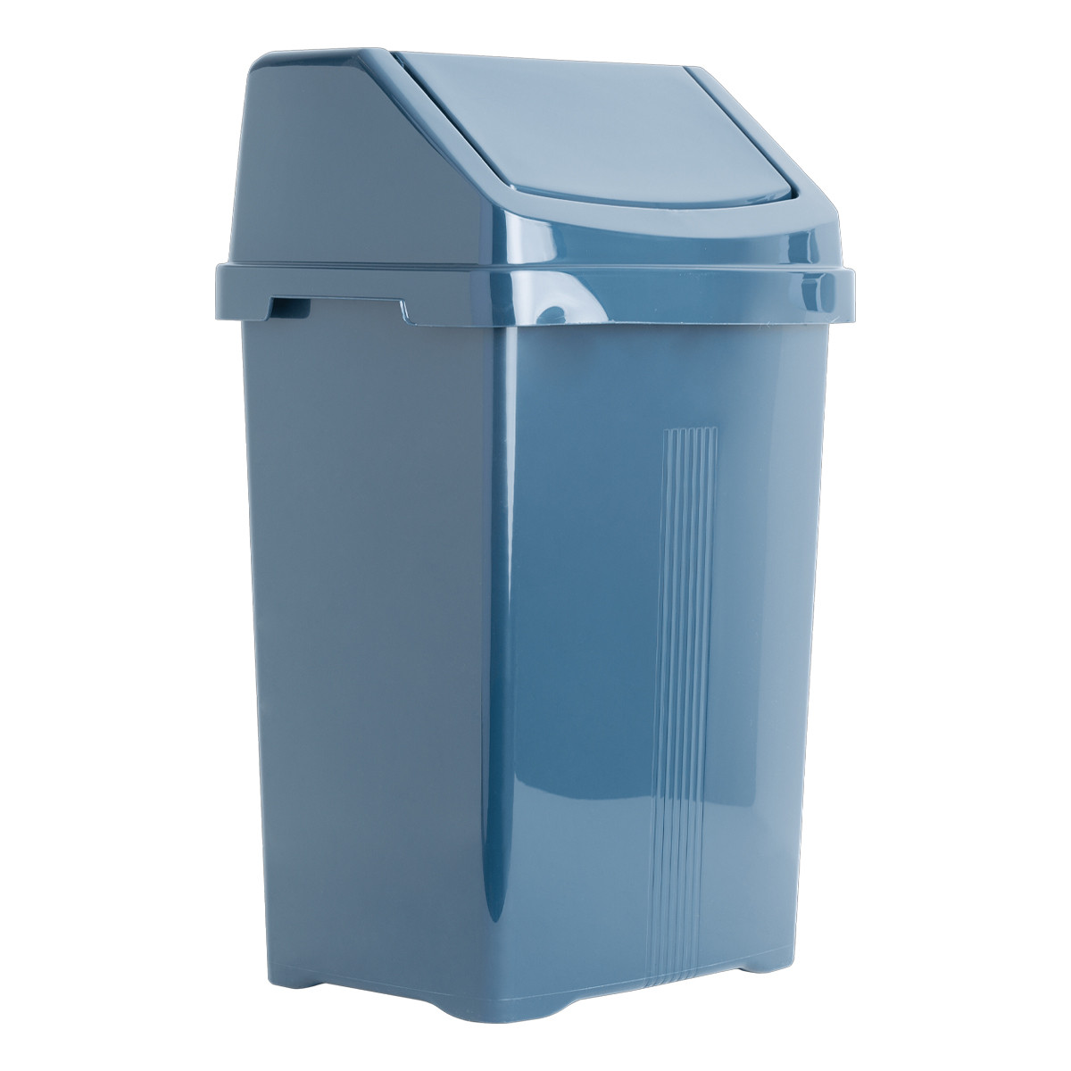 Wham Casa Swing Lid Bin, 50L, Navy | Charlies