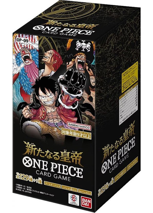 One Piece Trading Card Game Four Emperors Booster Box OP-09