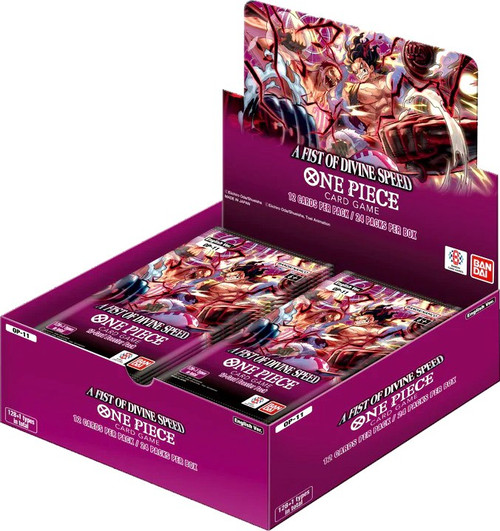 One Piece Trading Card Game A Fist of Divine Speed Booster Box OP