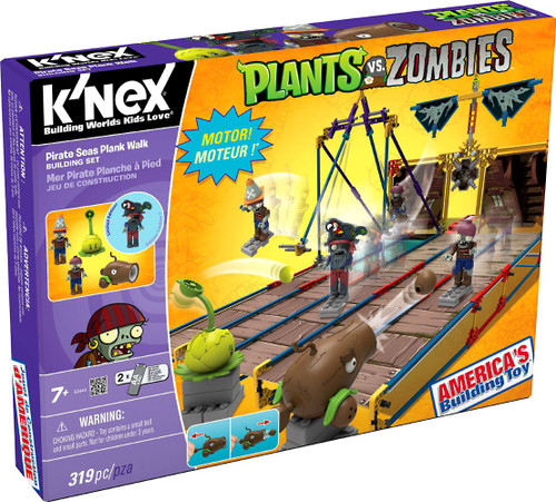KNEX Plants vs. Zombies Pirate Seas Plank Walk Set 53444 - ToyWiz