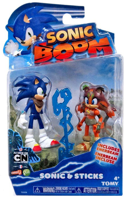 Sonic The Hedgehog Sonic Boom Sonic Sticks 3 Action Figure 2-Pack