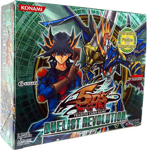 YuGiOh Duelist Revolution Booster Box 24 Packs Konami - ToyWiz