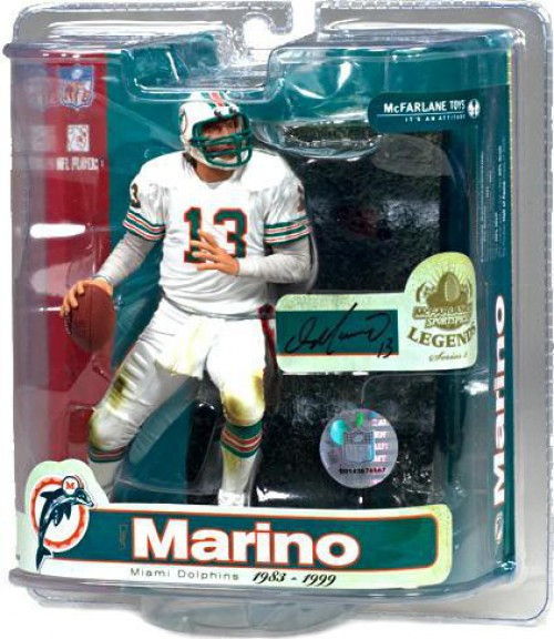 McFarlane Toys NFL Miami Dolphins Sports Football Legends Series 3