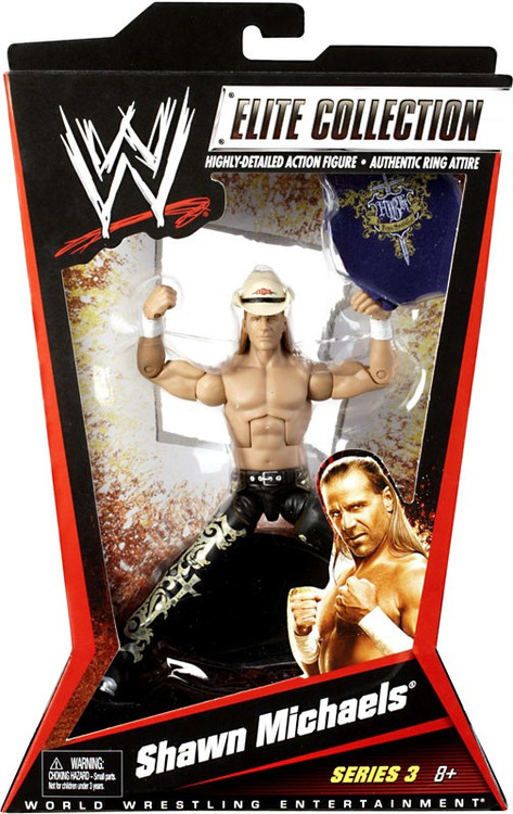 WWE Wrestling Elite Collection Series 3 Shawn Michaels Action