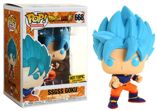 Funko Dragon Ball Z POP Animation SSGSS Goku Exclusive Vinyl