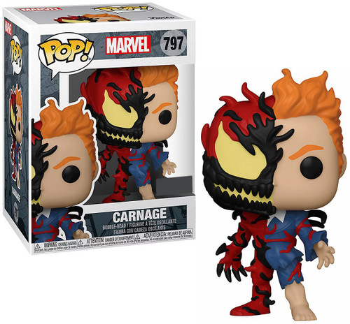 Funko Marvel POP Marvel Carnage Exclusive Vinyl Bobble Head 797