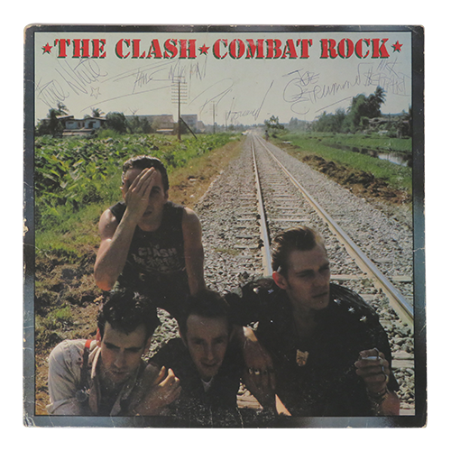Combat Rock - The Clash (Signed Vinyl)