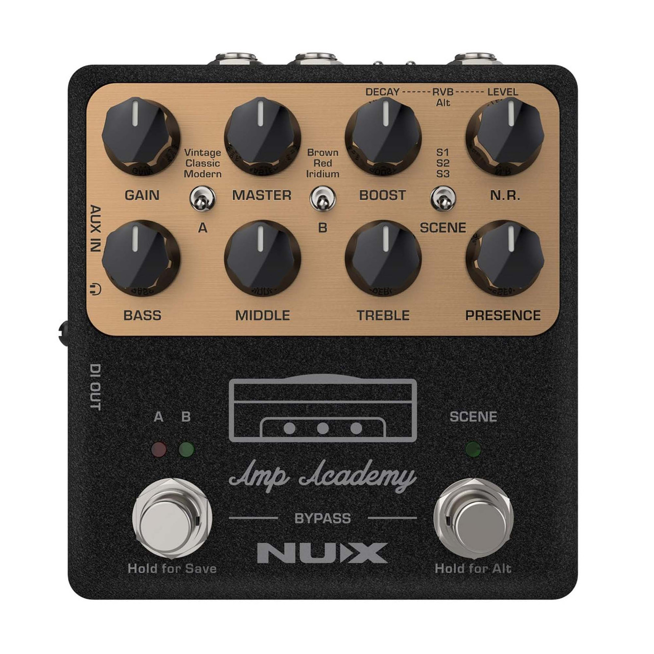 NUX NGS-6 Amp Academy Amp Modeler Guitar Pedal - Ted Brown Music