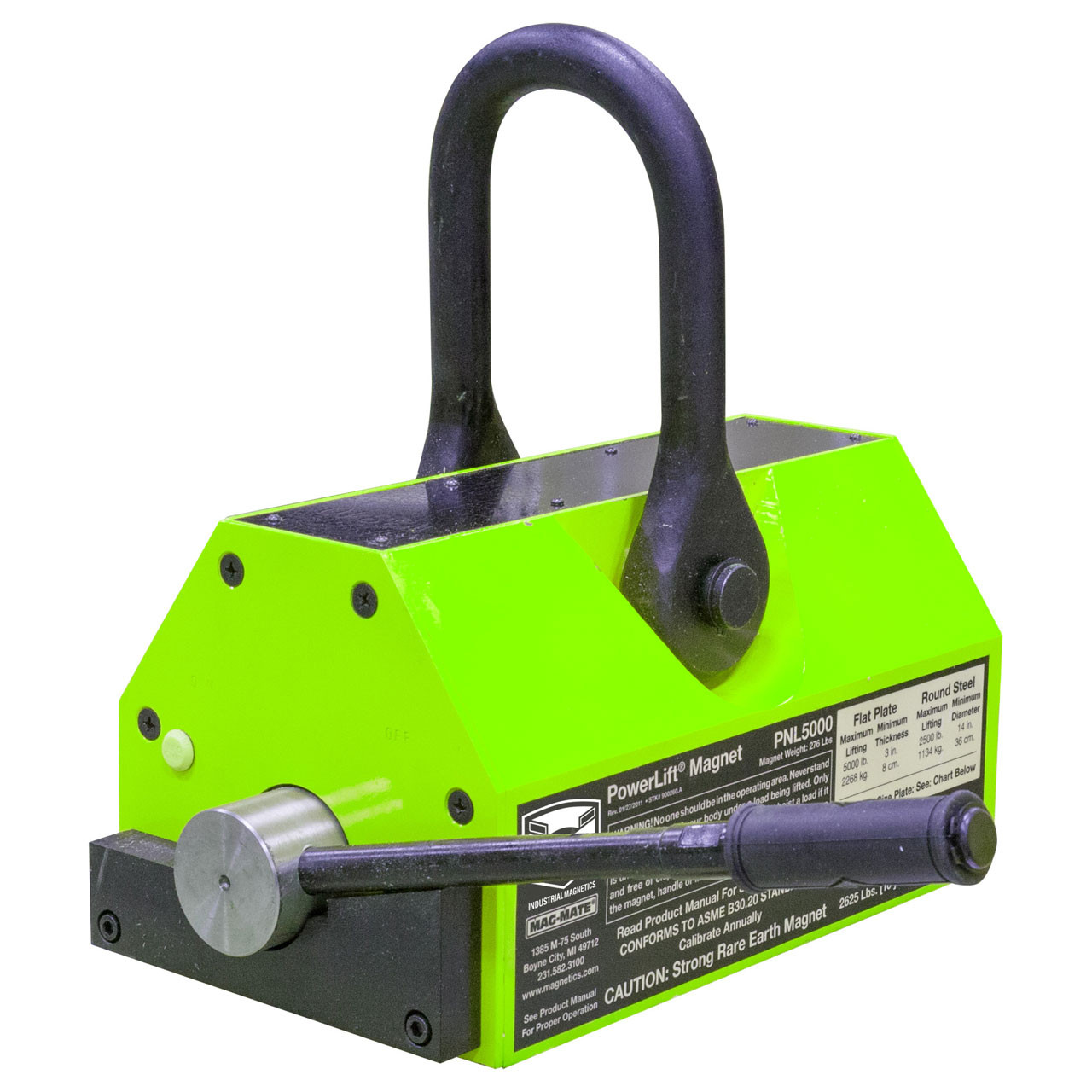 Mag-Mate PowerLift PNL5000 Magnet - 5000 lbs WLL