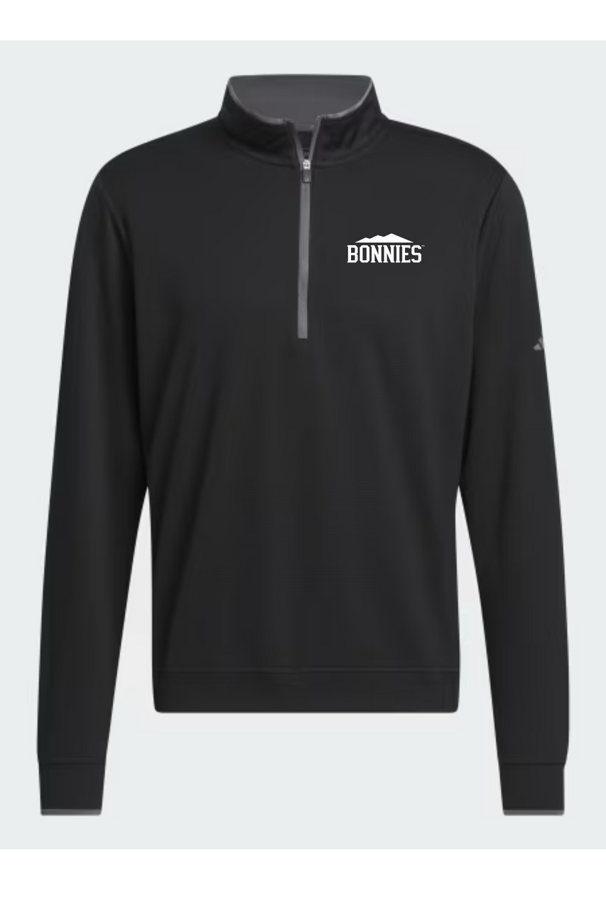 St. Bonaventure Adidas Lightweight 1/4 Zip-Black