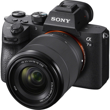 Sony ILCE7M3K/B: a7 III Mirrorless Camera with 28-70mm Lens