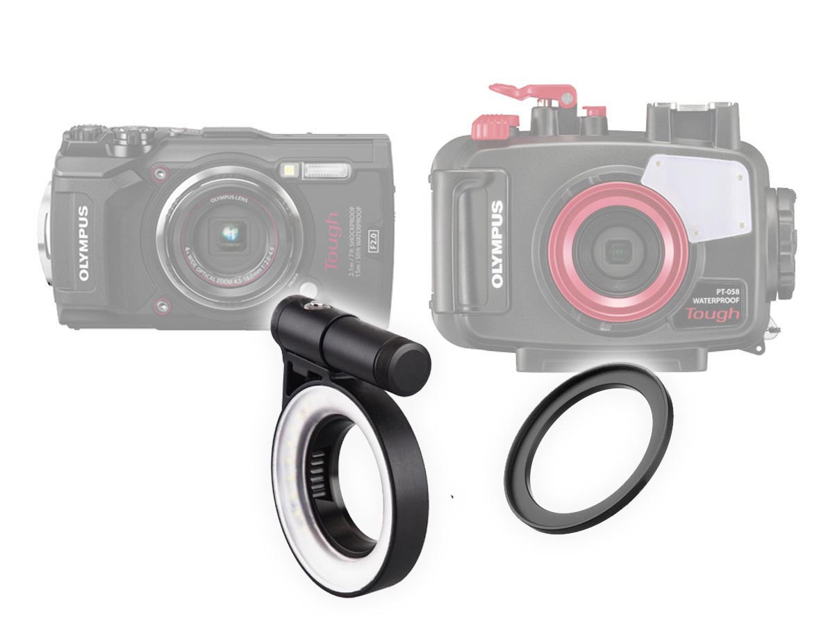 OLYMPUS TG-5用 OLYMPUS TG-5用 防水プロテクター PT-058 防水