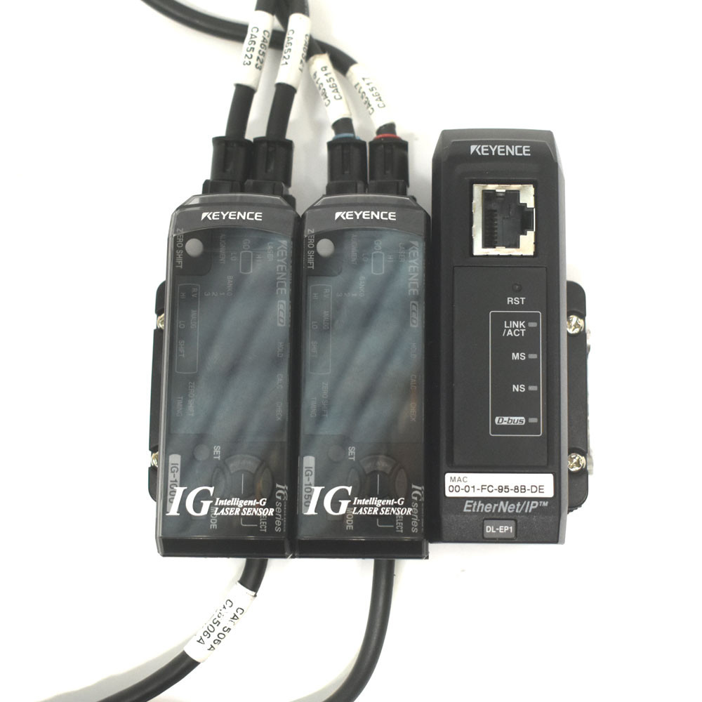 Keyence DL-EP1 20-30V Ethernet IP Communication Unit w/ IG-1000