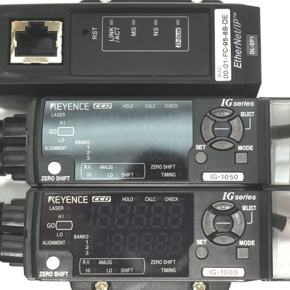 Keyence DL-EP1 20-30V Ethernet IP Communication Unit w/ IG-1000