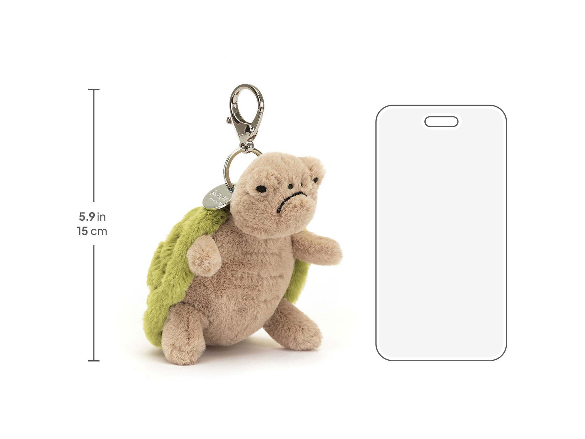 Timmy Turtle Bag Charm - Official Jellycat
