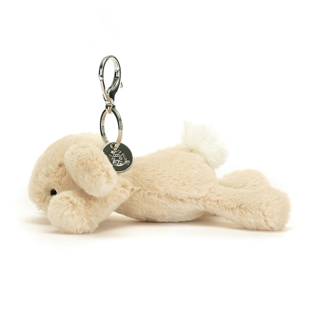 Smudge Rabbit Bag Charm - Official Jellycat