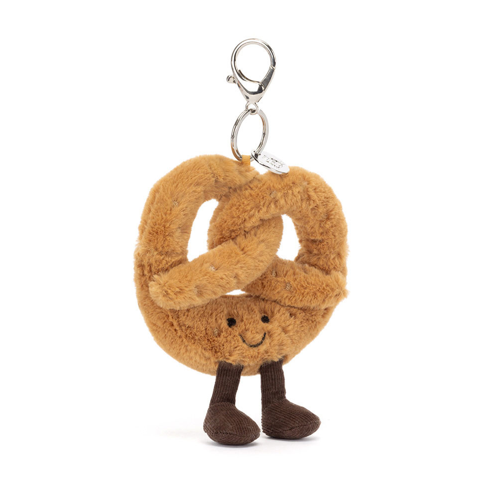 Amuseables Pretzel Bag Charm - Official Jellycat