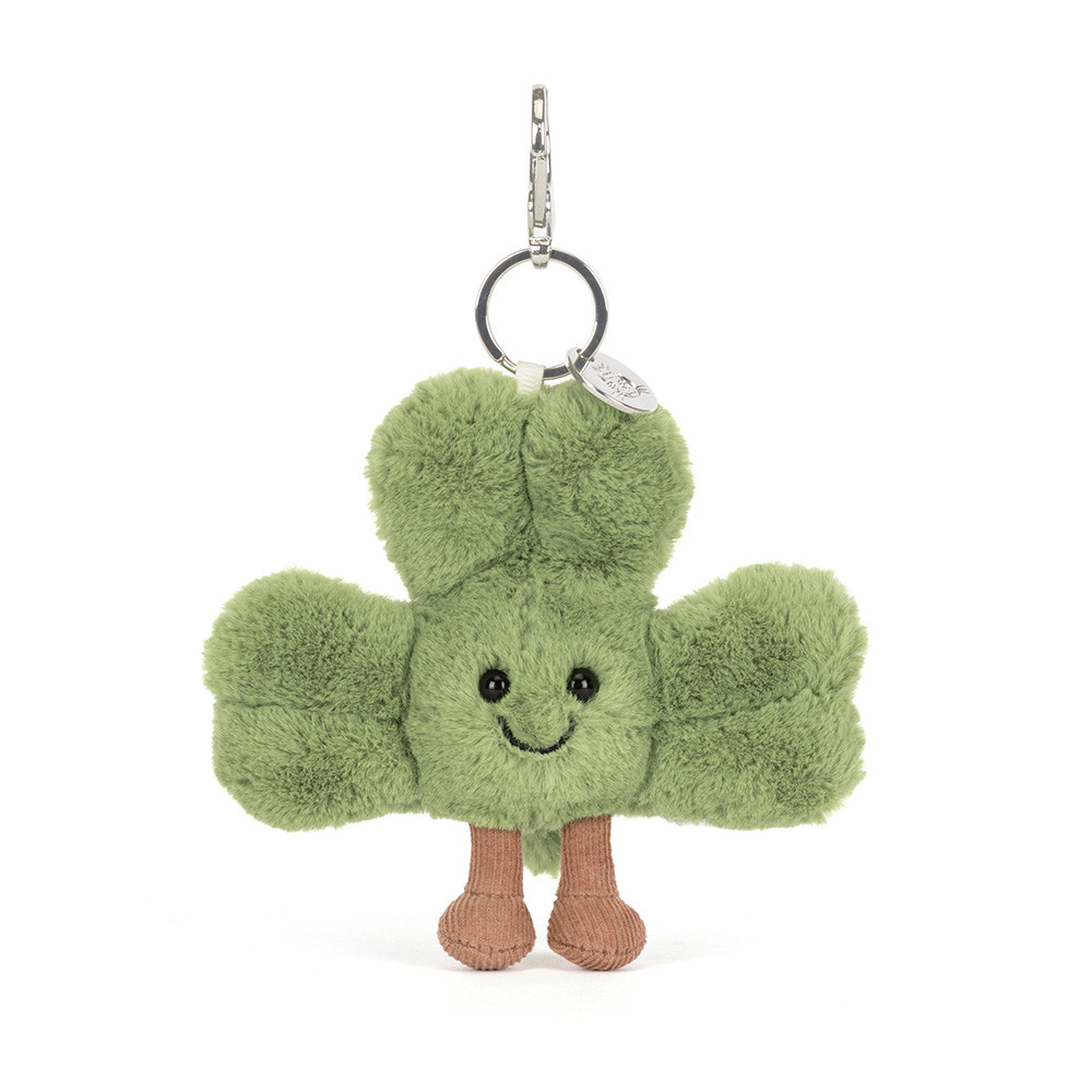 Amuseables Siofra Shamrock Bag Charm - Official Jellycat
