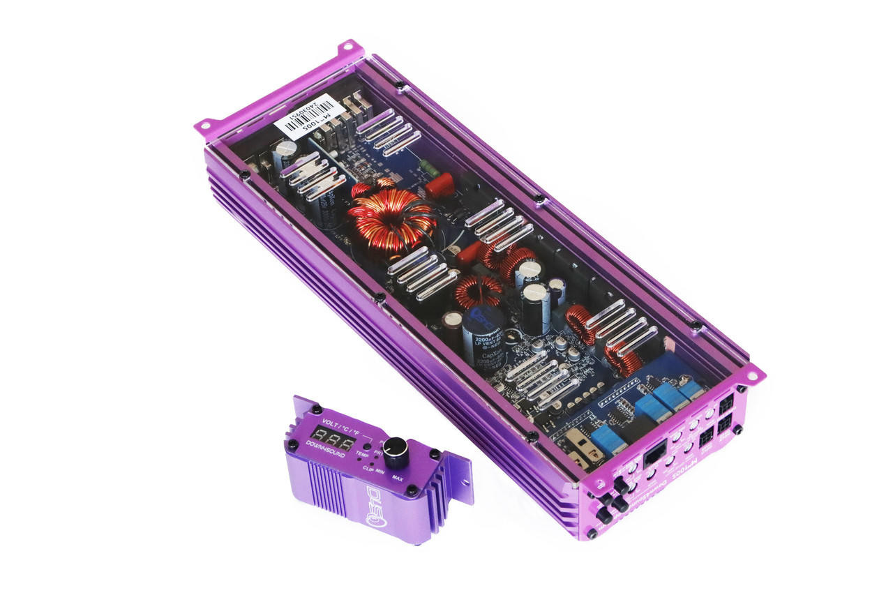 DOWN4SOUND MM1005 (MINI MAXX) - PURPLE | 1100W RMS MINI 5 CH CAR