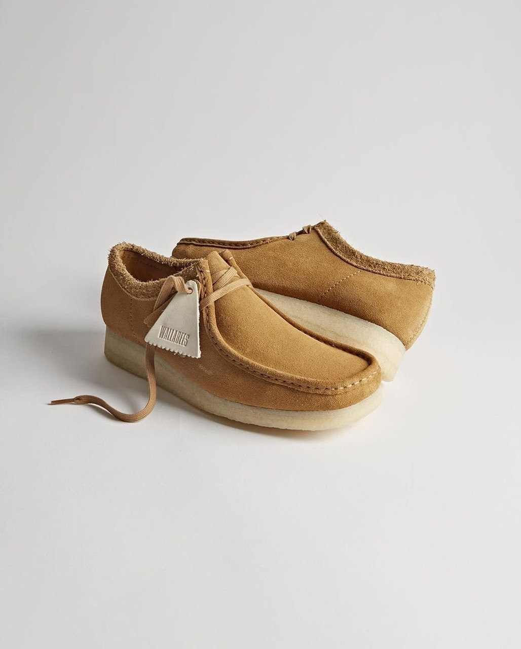 Clarks Wallabee-Oakmoss Suede - GQ Gentlemen's Quarters Fashion By GQ