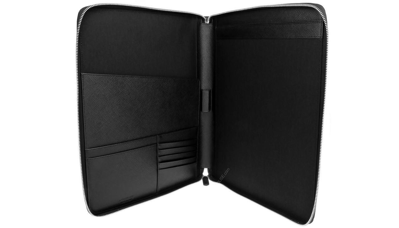 MONTBLANC Montorial Notepad Case with Pocket 128520 | Fast & Free