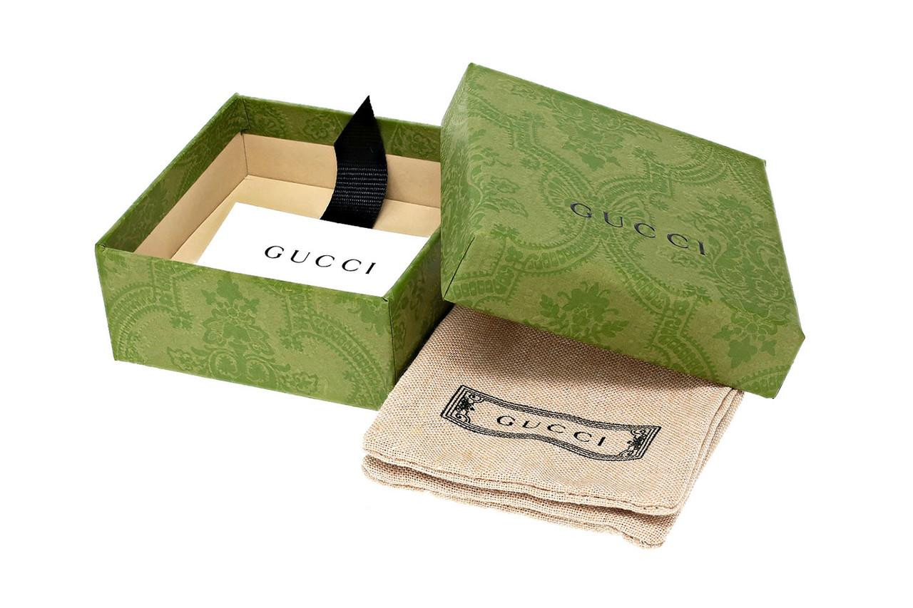 GUCCI Trademark 3-Charm Sterling Silver Necklace YBB796359001