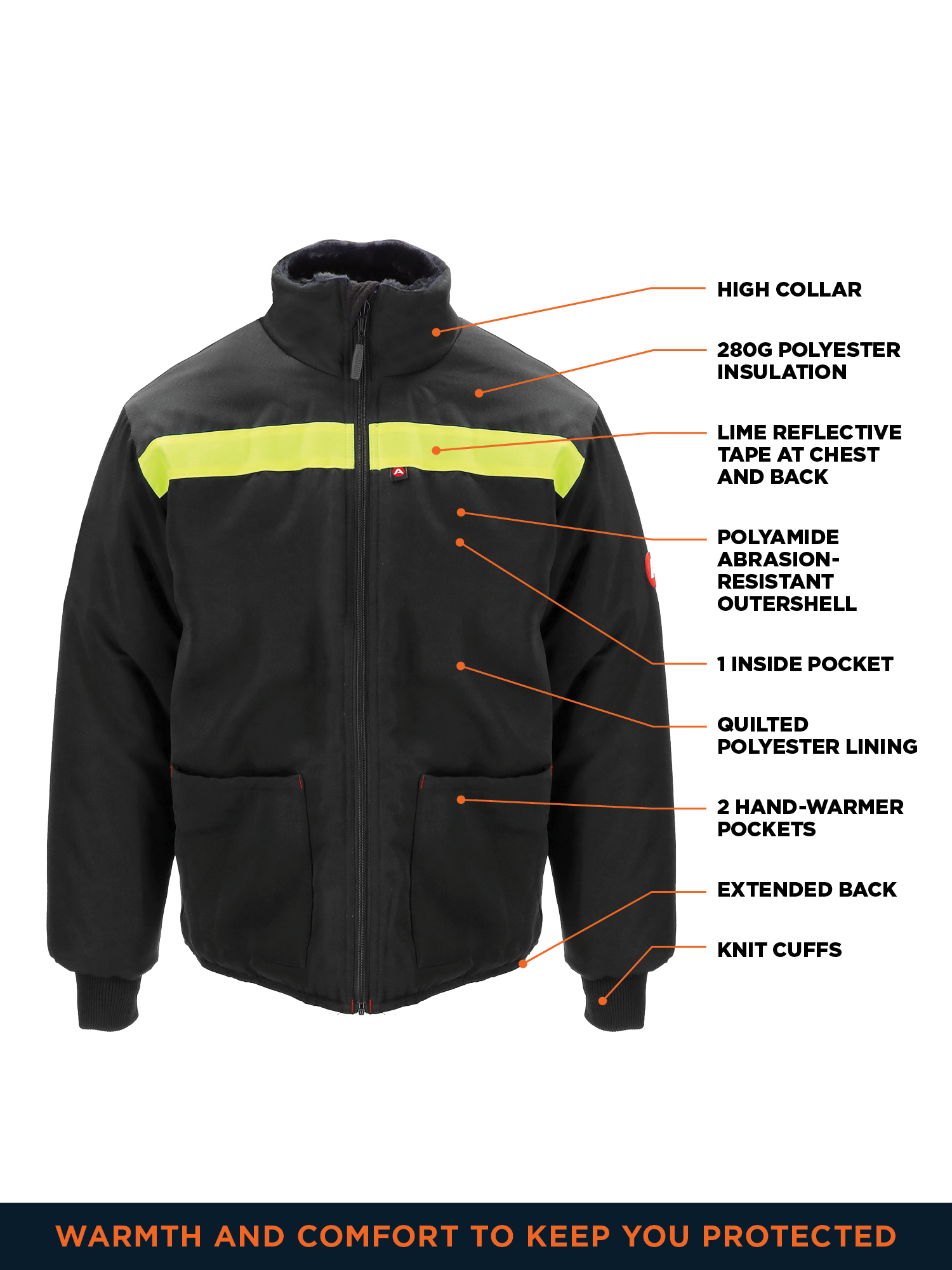 Shield Freezer Jacket (8010) | Avaska | RefrigiWear