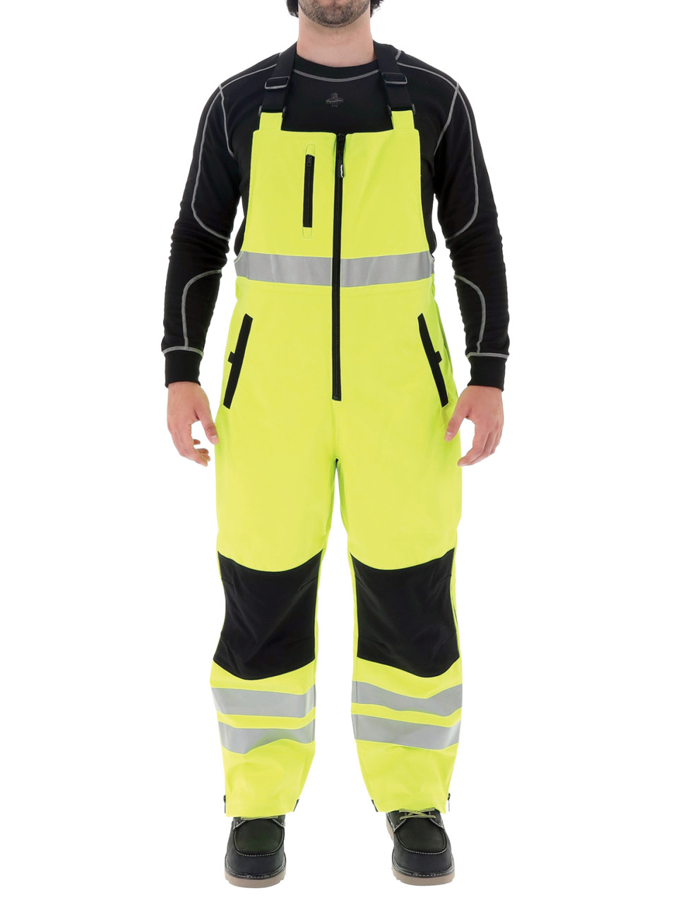 Lightweight HiVis Work Overalls (7192) | Rated for 20°F | RefrigiWear