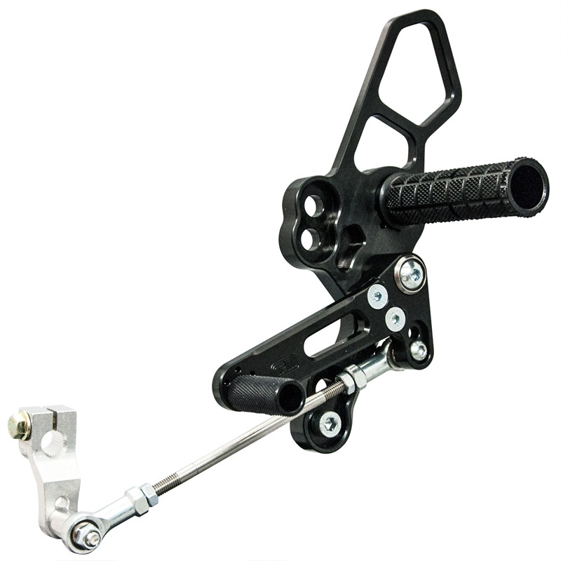 Woodcraft 05-0144B Kawasaki Ninja 400 Z400 18-21 Rearset Kit W