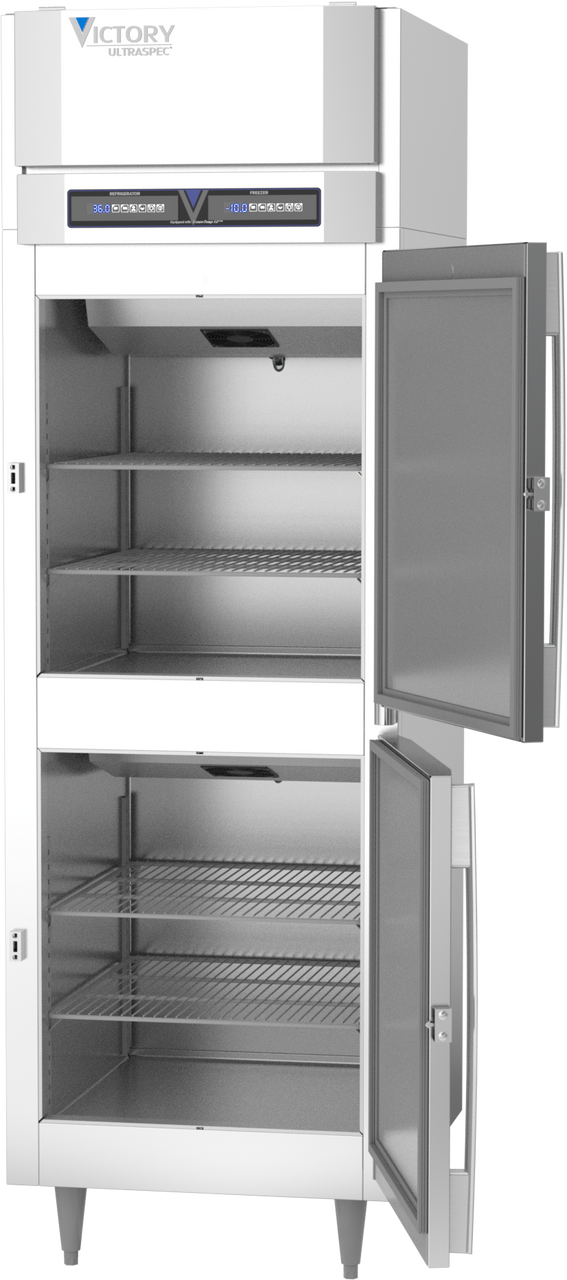 RFS-1D-S1-HD-HC | Ultraspec Dual Temp Refrigerator-Freezer